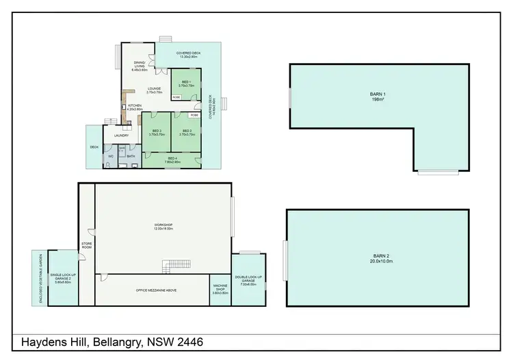 Floorplan of Homely rural property listing, Address available on request