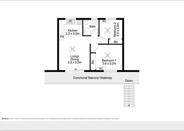 Floorplan of Homely unit listing, Address available on request