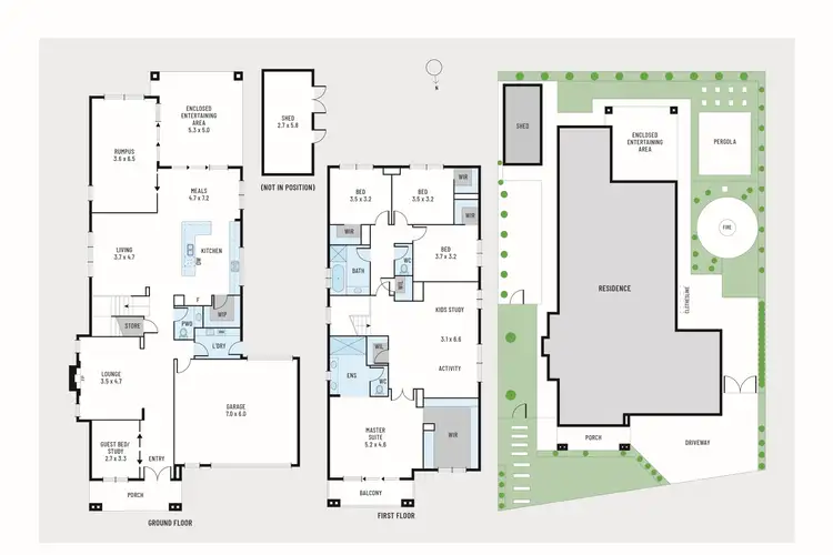 Floorplan of Homely house listing, 12 Eaglesnest Drive, Curlewis VIC 3222