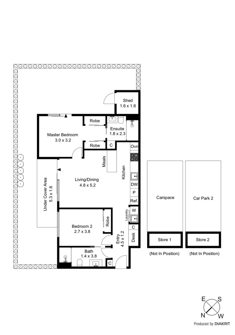 Floorplan of Homely apartment listing, UNIT 17/26 WARLEIGH GROVE, Brighton VIC 3186