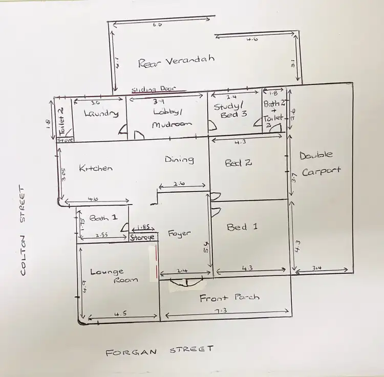 Floorplan of Homely house listing, 30 Forgan Street, Crystal Brook SA 5523