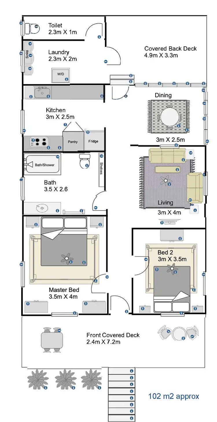 Floorplan of Homely house listing, 10 Andrews Street, Southport QLD 4215