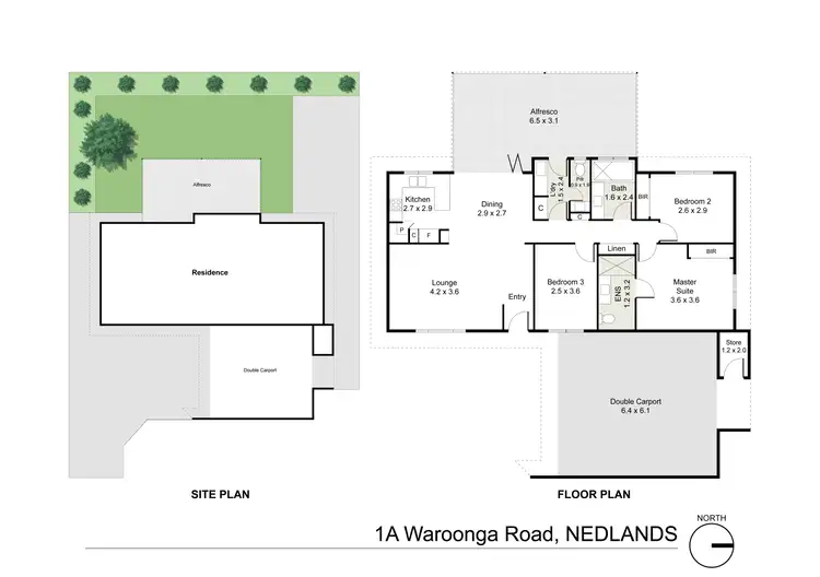 Floorplan of Homely house listing, 1A Waroonga Road, Nedlands WA 6009