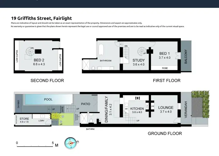 Floorplan of Homely terrace listing, 19 Griffiths Street, Fairlight NSW 2094