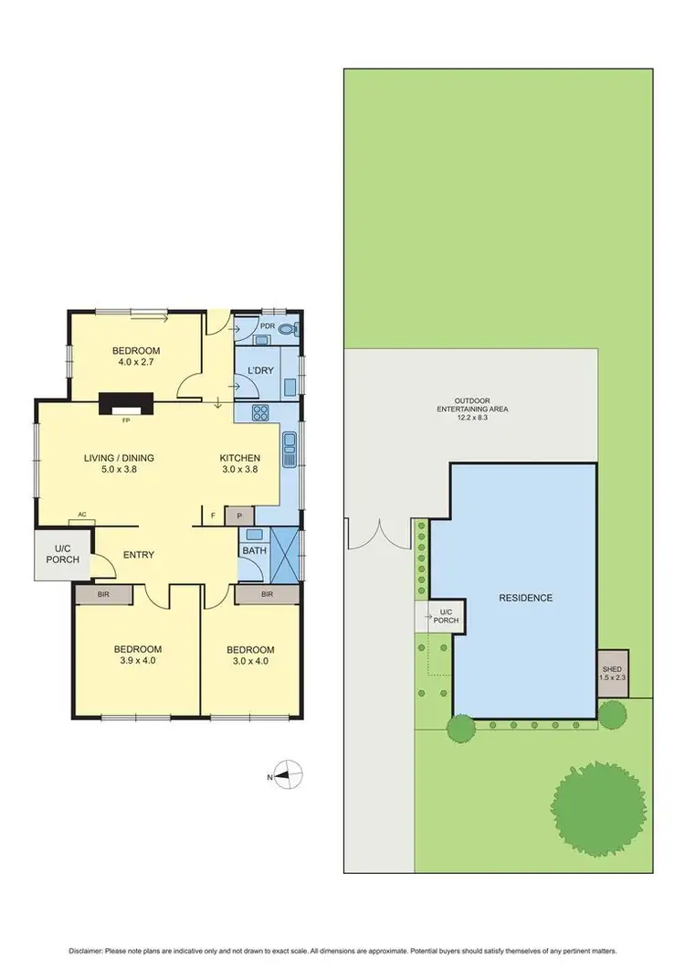 Floorplan of Homely house listing, 28 Edward Street, Fawkner VIC 3060