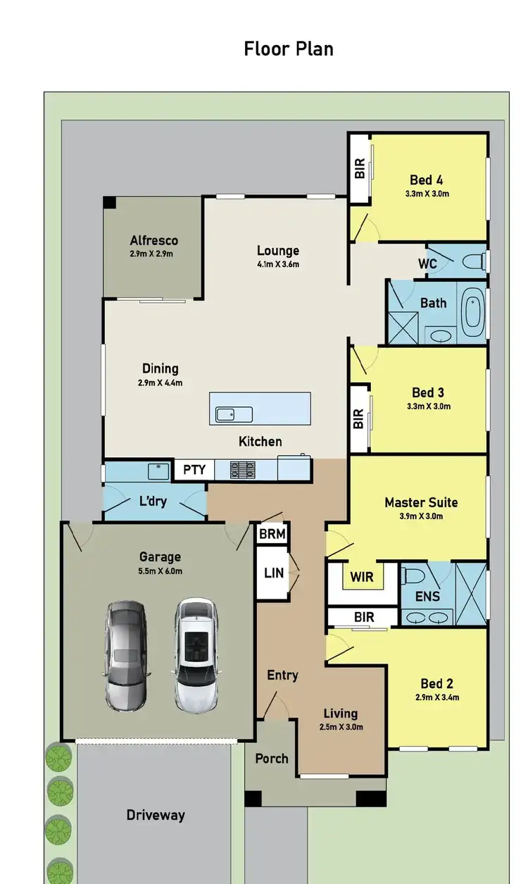 Floorplan of Homely house listing, 21 Amukta Road, Truganina VIC 3029