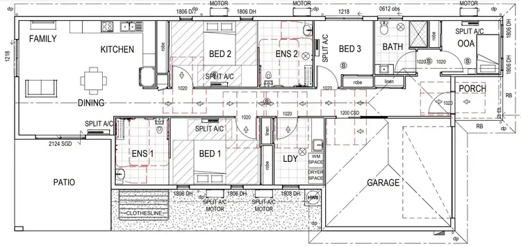 Floorplan of Homely house listing, 38 Somerset Drive, Andergrove QLD 4740