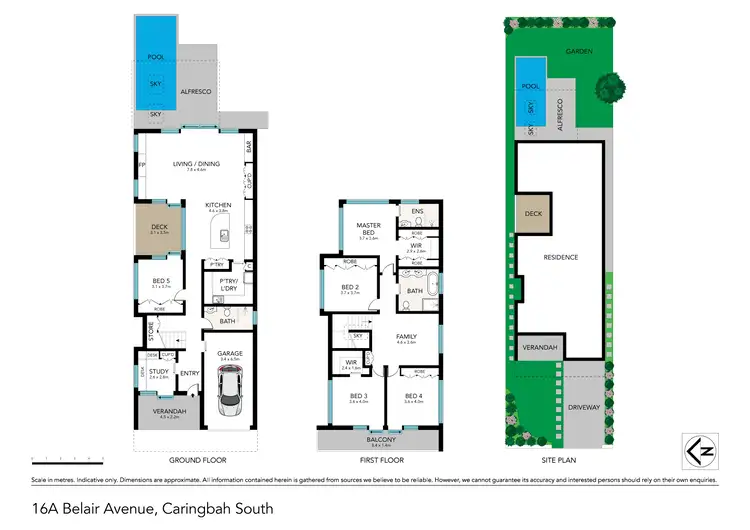 Floorplan of Homely house listing, 16a Belair Avenue, Caringbah South NSW 2229