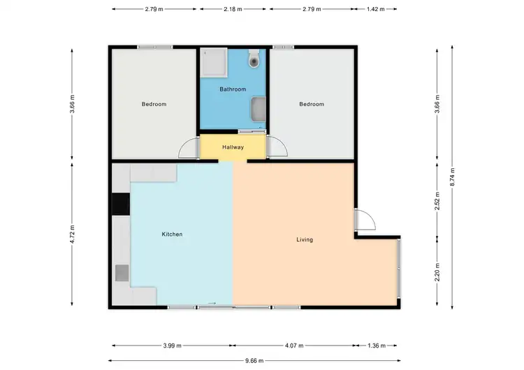 Floorplan of Homely house listing, 4 Greville Road, Ferny Creek VIC 3786