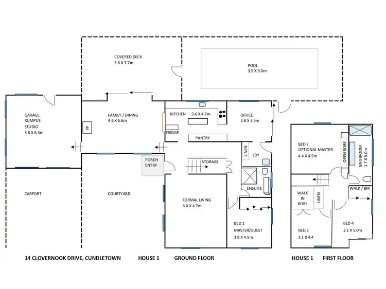 Floorplan of Homely rural property listing, 14 Clovernook Drive, Cundletown NSW 2430