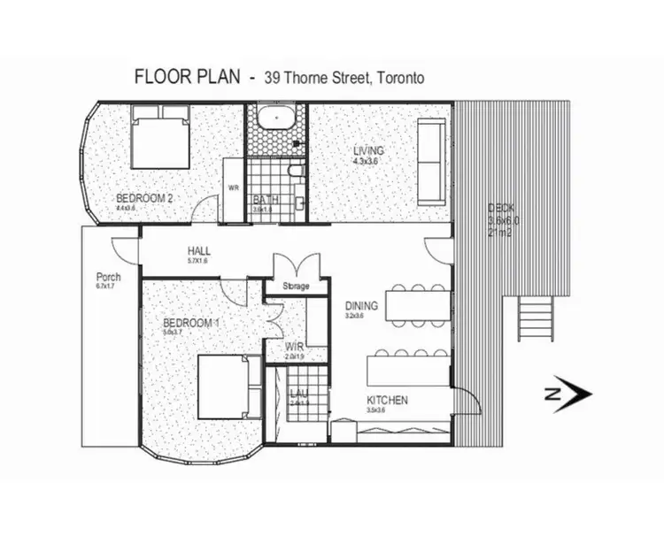 Floorplan of Homely house listing, Address available on request