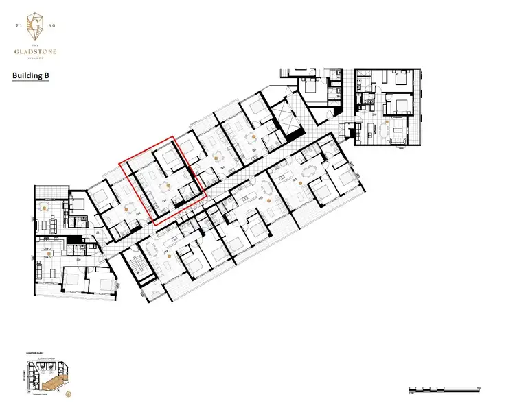 Floorplan of Homely unit listing, 923/5 Gladstone St, Merrylands NSW 2160