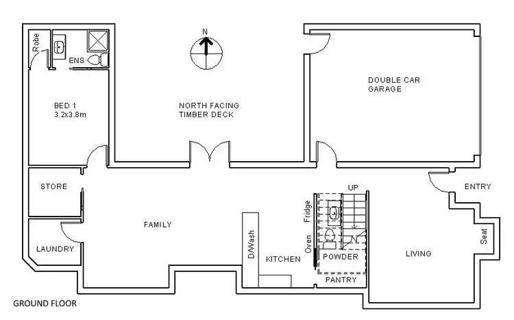 Floorplan of Homely house listing, 4 Duke Street, Ashburton VIC 3147