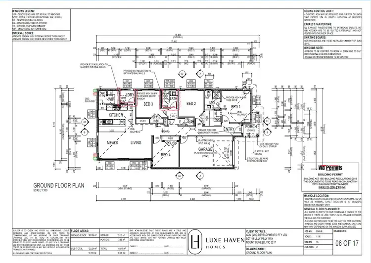 Floorplan of Homely house listing, 8 Lillypilly Way, Mount Duneed VIC 3217