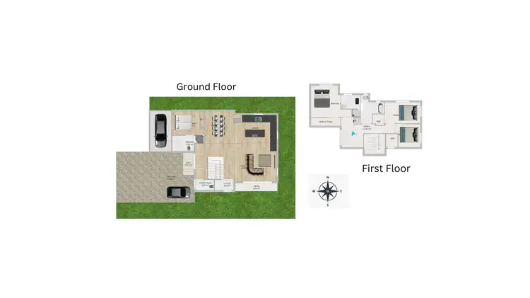 Floorplan of Homely townhouse listing, 2/13 Maple Street, Blackburn VIC 3130
