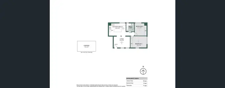 Floorplan of Homely unit listing, 23 Moseley Street, Glenelg SA 5045