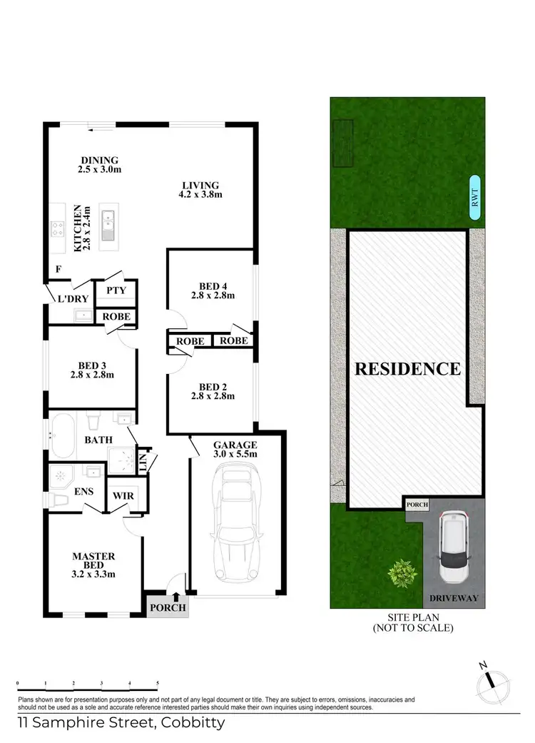 Floorplan of Homely house listing, 11 Samphire Street, Cobbitty NSW 2570