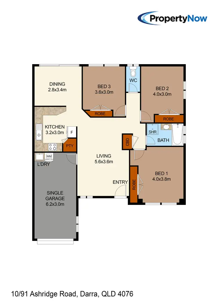 Floorplan of Homely semi-detached listing, Address available on request