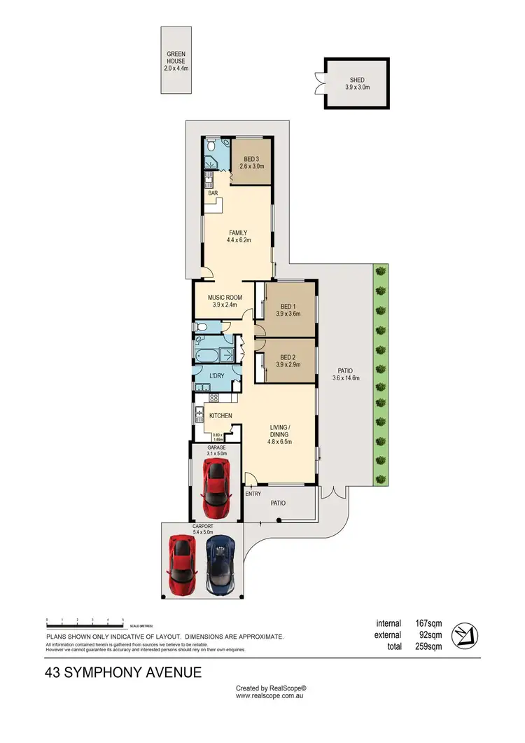 Floorplan of Homely house listing, 43 Symphony Avenue, Strathpine QLD 4500