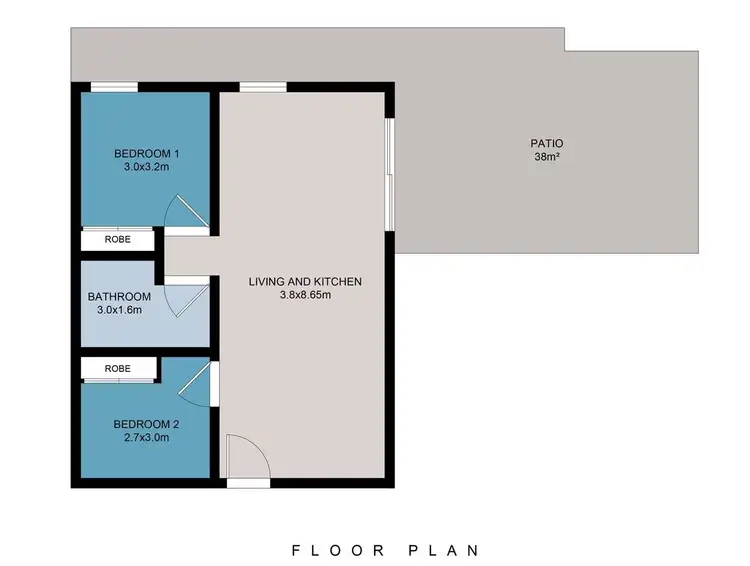 Floorplan of Homely unit listing, UNIT 4/11 Lyons Terrace, Windsor QLD 4030