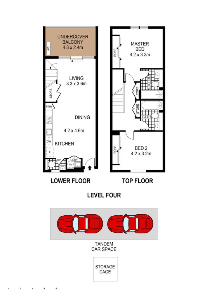Floorplan of Homely unit listing, UNIT 32/904 Botany Road, Mascot NSW 2020