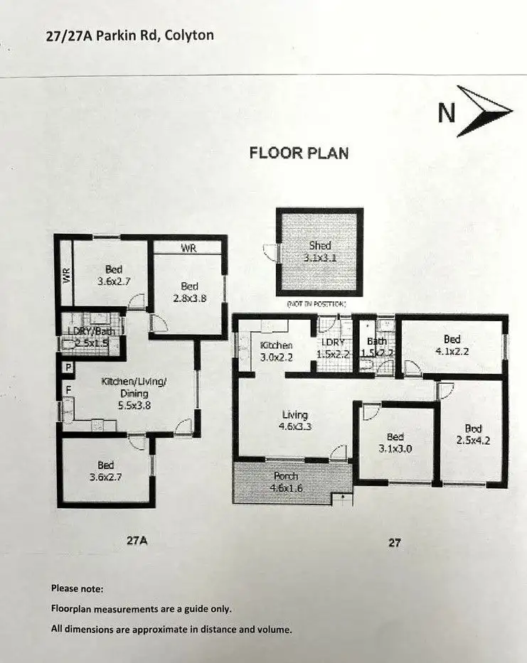 Floorplan of Homely house listing, 27 Parkin Road, Colyton NSW 2760