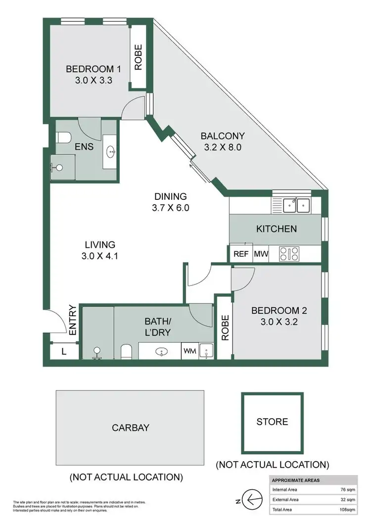 Floorplan of Homely unit listing, UNIT 16/273 Beaufort Street, Perth WA 6000