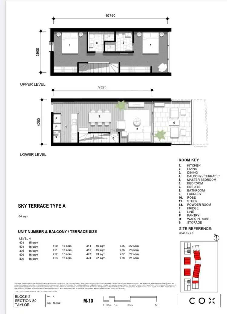 Floorplan of Homely unit listing, 416/181 Sutherland Crescent, Taylor ACT 2913