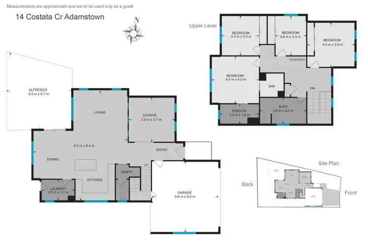 Floorplan of Homely house listing, 14 Costata Crescent, Adamstown NSW 2289