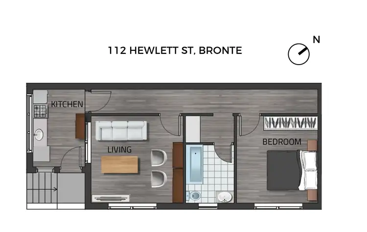 Floorplan of Homely house listing, 112 Hewlett Street, Bronte NSW 2024