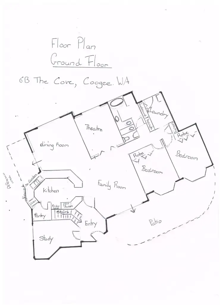 Floorplan of Homely house listing, UB/6 The Cove, Coogee WA 6166