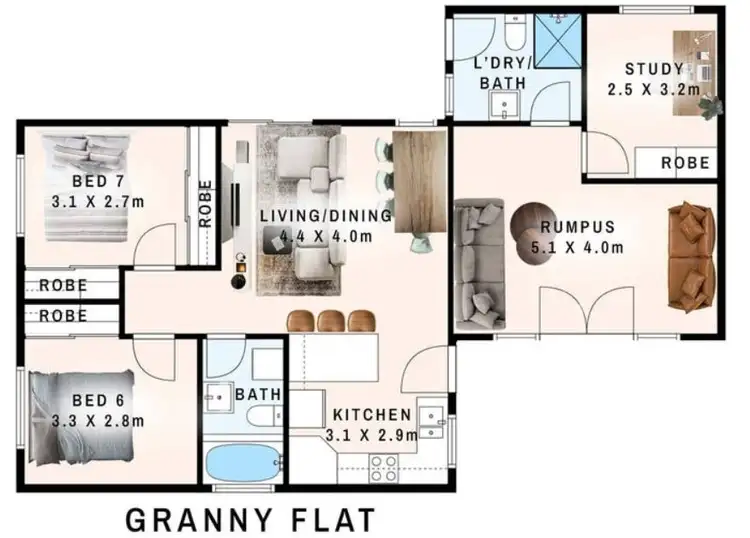 Floorplan of Homely house listing, 27A Anne Street, Revesby NSW 2212