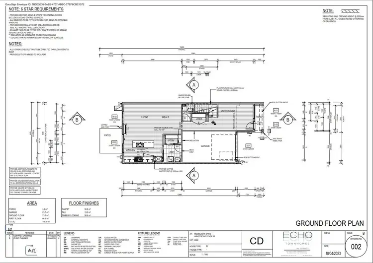 Floorplan of Homely townhouse listing, 26 Moonlight Drive, Mount Duneed VIC 3217