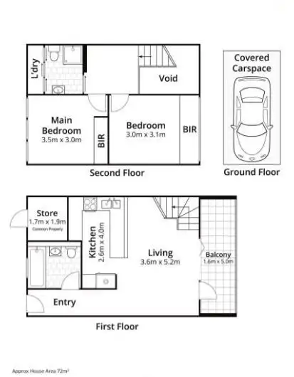 Floorplan of Homely unit listing, UNIT 4/208 Pittwater Road, Manly NSW 2095