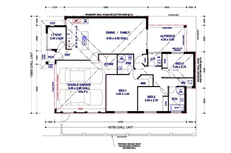 Floorplan of Homely unit listing, 235A Amelia Street, Westminster WA 6061