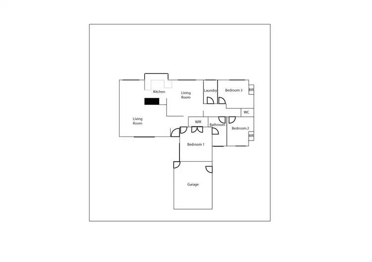 Floorplan of Homely house listing, 61B Alness Street, Applecross WA 6153
