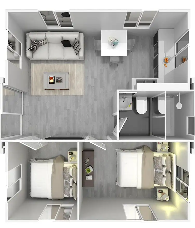 Floorplan of Homely rural property listing, Tralee Road, Pratten QLD 4370