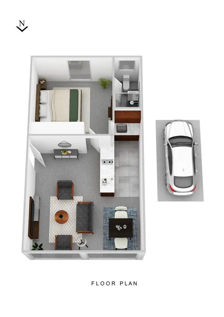Floorplan of Homely unit listing, UNIT 11/24 The Avenue, Windsor VIC 3181