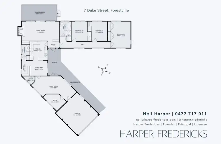 Floorplan of Homely house listing, 7 Duke Street, Forestville NSW 2087