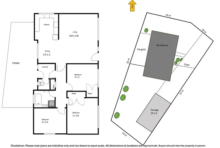 Floorplan of Homely house listing, 11 Cosmos Court, Whittington VIC 3219