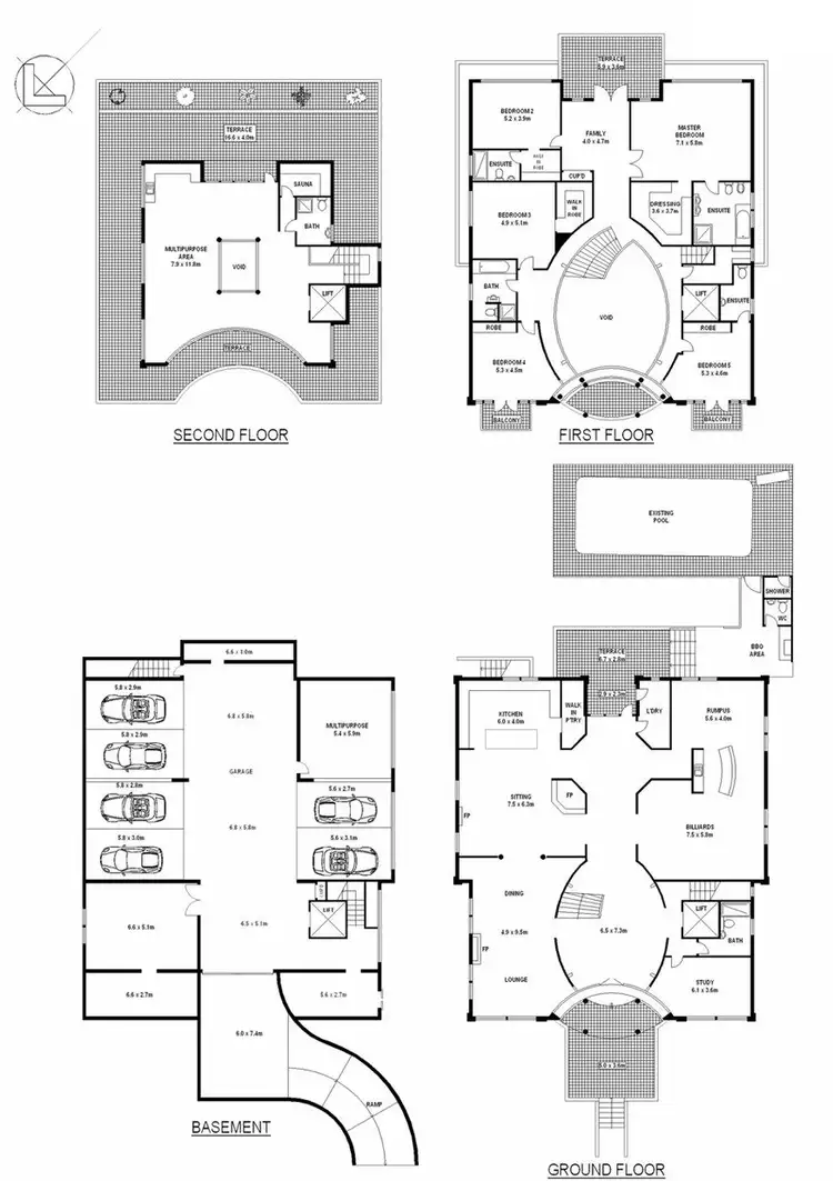 Floorplan of Homely house listing, 36 GLENHOPE ROAD, West Pennant Hills NSW 2125