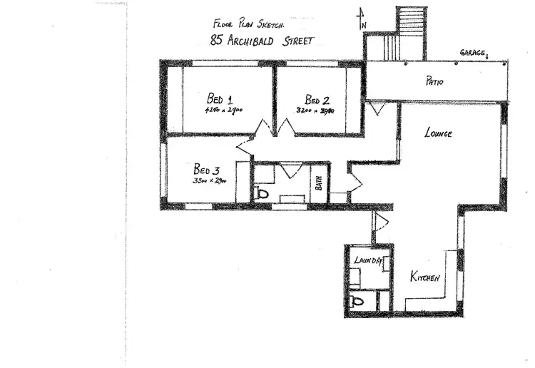 Floorplan of Homely house listing, 85 Archibald Street, Lyneham ACT 2602