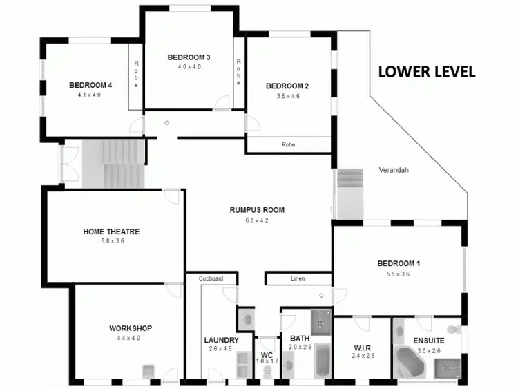 Floorplan of Homely house listing, 4 Thornbill Close, Blackbutt NSW 2529