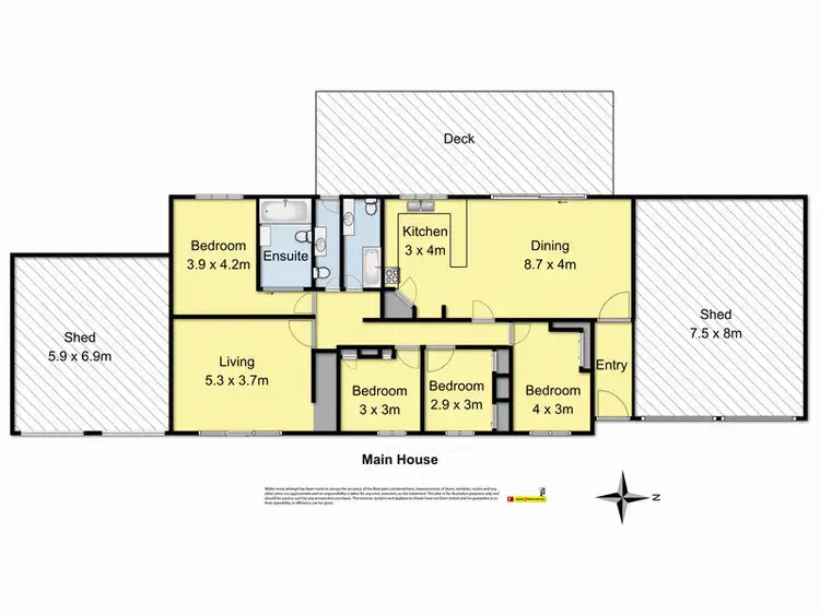 Floorplan of Homely rural property listing, 785 Great Ocean Road, Apollo Bay VIC 3233