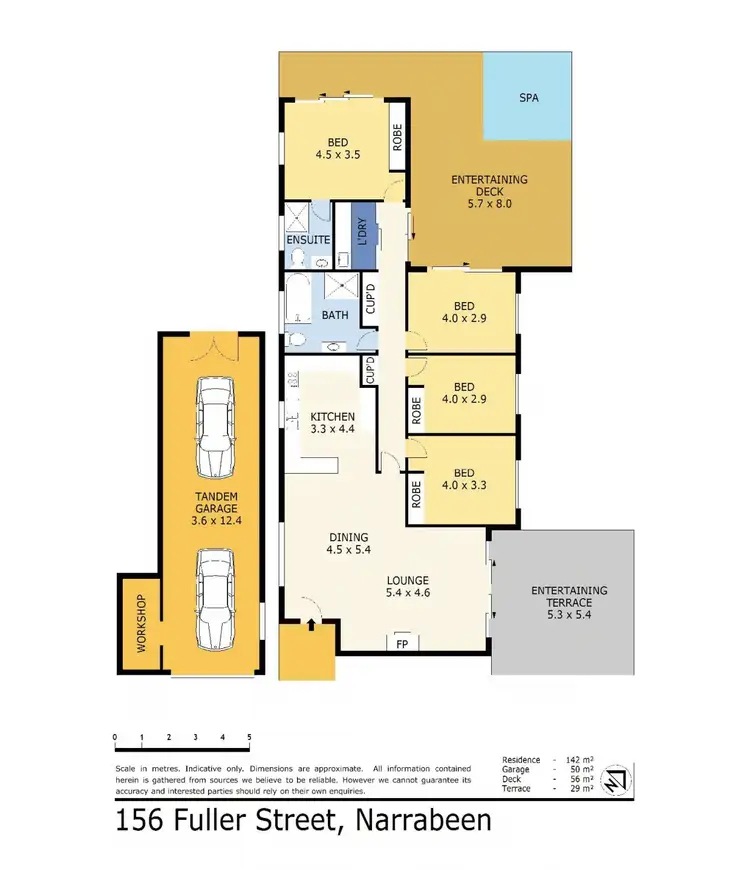 Floorplan of Homely house listing, 156 Fuller Street, Narrabeen NSW 2101
