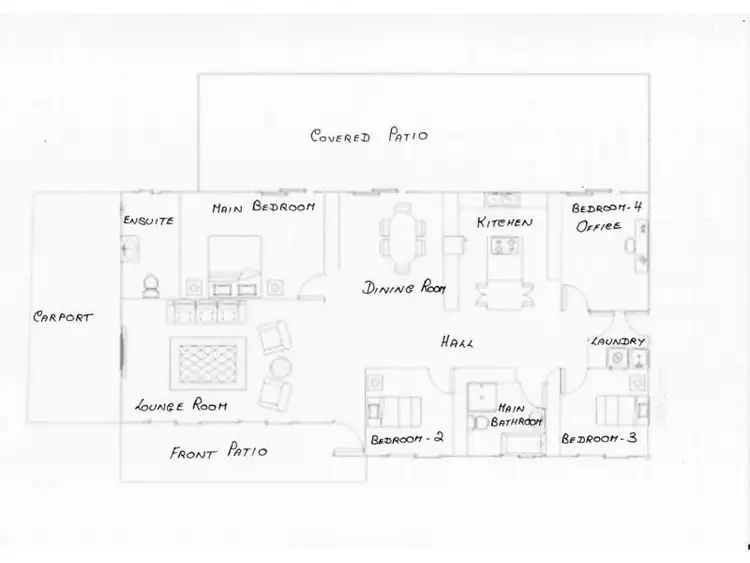 Floorplan of Homely house listing, 11 Beechcraft Court, Araluen NT 870