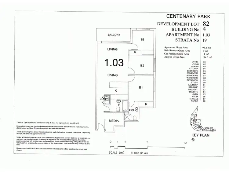 Floorplan of Homely apartment listing, 103/81-86 Courallie Avenue, Homebush West NSW 2140