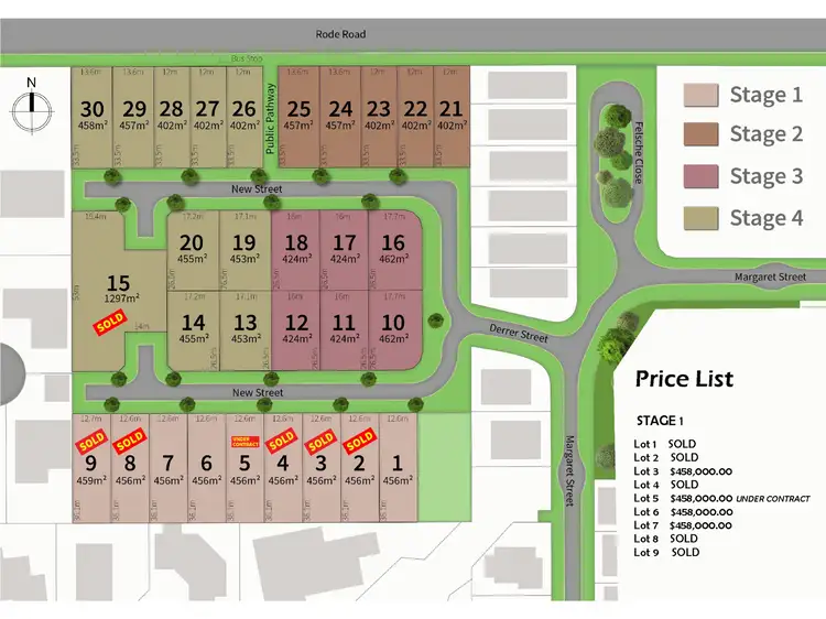Floorplan of Homely land listing, Lot 6/970 Derrer Street, Mcdowall QLD 4053