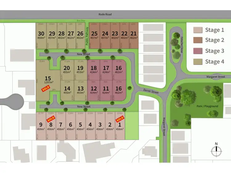 Floorplan of Homely land listing, Lot 9/970 Rode Road, Mcdowall QLD 4053