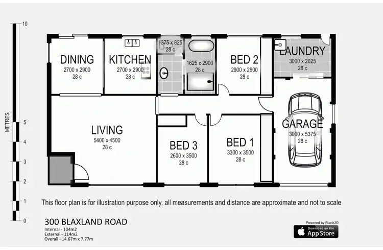 Floorplan of Homely house listing, 300 Blaxland Road, Wentworth Falls NSW 2782
